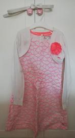 Setje jurk bolero riem maat 128, Ophalen of Verzenden, Gebruikt, Meisje, Jurk of Rok