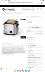 Frituurpan 1 liter alsook fondue ineen., Elektronische apparatuur, Ophalen of Verzenden, Zo goed als nieuw