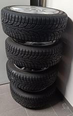 4 winterbanden met zanten en bewaarstatief, Auto-onderdelen, Banden en Velgen, Ophalen, 15 inch, Winterbanden, Band(en)