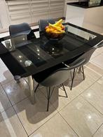 Eettafel (enkel tafel zonder stoelen!), Huis en Inrichting, Tafels | Eettafels, Ophalen, Glas