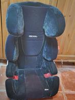 Siege auto RECARO enfant noir velour, Comme neuf, Enlèvement ou Envoi