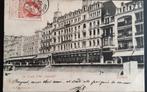 Postkaart OOSTENDE OSTENDE hotel SPLENDID DIGUE ZEEDIJK 1905, Ophalen of Verzenden