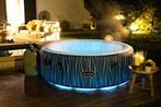 Opblaasbare Jacuzzi (4 personen, LED verlichting), Tuin en Terras, Bubbelbaden en Hottubs, Ophalen, Zo goed als nieuw, Filter