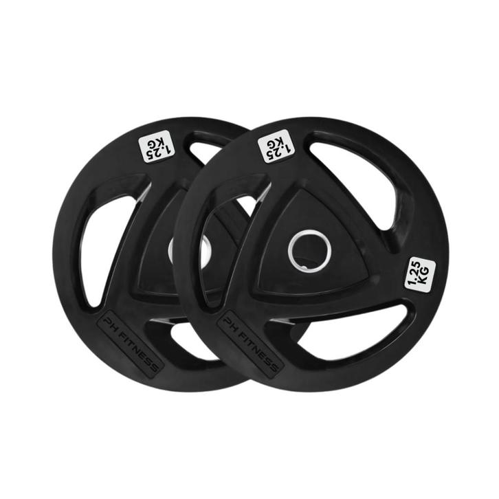 PH Fitness Olympische Halterschijven Set - Tri Grip Plates, Sport en Fitness, Fitnessmaterialen, Nieuw, Halterschijven, Ophalen
