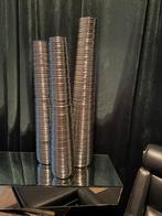 3 moderne vazen 1vaas 80 cm hoog 2 andere vazen 70 cm hoog, Ophalen, Zo goed als nieuw