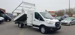 Ford Transit 2.0 kipper open laadbak airco 09/2020, Autos, Camionnettes & Utilitaires, Cuir, 2880 kg, Carnet d'entretien, Propulsion arrière