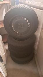 4 winterbanden op velg - Continental, Auto-onderdelen, Banden en Velgen, Ophalen, Gebruikt, 15 inch, Banden en Velgen