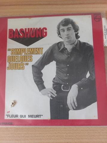 45 tours Bashung, Enlèvement ou Envoi, Utilisé, Autres genres, Single
