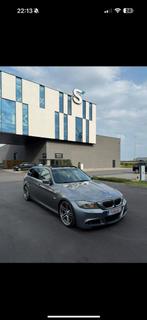 BMW 325d touring e91 lci, Auto's, Automaat, Achterwielaandrijving, Zwart, Leder