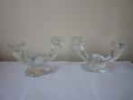 Val Saint Lambert -  Chandeliers - Bougeoirs en cristal, Ophalen of Verzenden