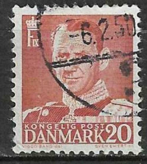 Denemarken 1948/1953 - Yvert 317 - Frederic IX (ST), Timbres & Monnaies, Timbres | Europe | Scandinavie, Affranchi, Danemark, Envoi