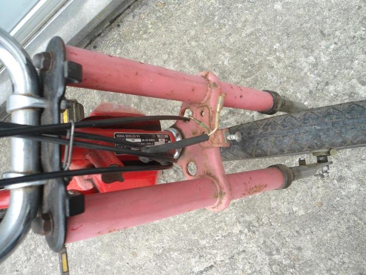 Honda camino : voorvork van 1976, te schilderen, Fietsen en Brommers, Brommeronderdelen | Algemeen, Gebruikt, Frame, Ophalen