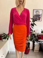 Sexy bicolour dress (size S/M) new, Maat 38/40 (M), Nieuw, Ophalen of Verzenden, Knielengte