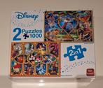 2 Disney King puzzels puzzel 2x 1000 stukjes, Ophalen of Verzenden, Zo goed als nieuw