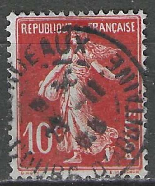 Frankrijk 1906 - Yvert 135a - Type Semeuse 10 c. (ST), Postzegels en Munten, Postzegels | Europa | Frankrijk, Gestempeld, Verzenden