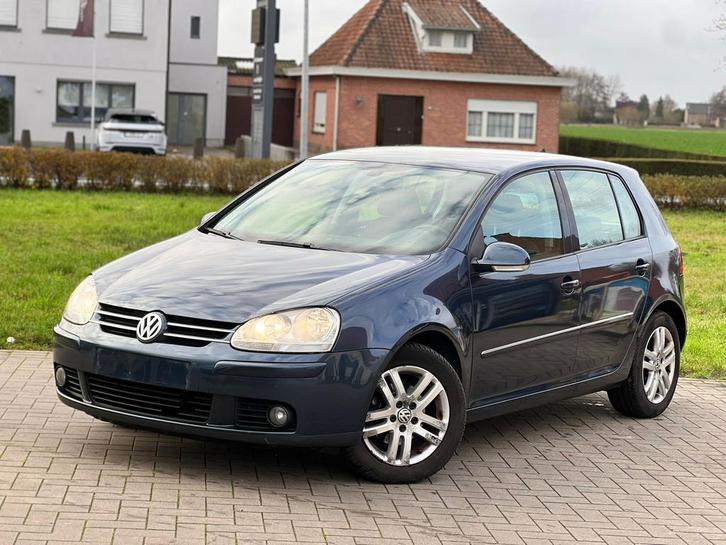 Vw Golf 5 1.9 diesel, Auto's, Volkswagen, Bedrijf, Te koop, Golf, Diesel, Euro 4, Berline, 4 deurs, Handgeschakeld, Blauw, Grijs