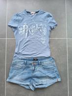 Blauwe t-shirt Replay, Kleding | Dames, Blauw, Replay, Ophalen of Verzenden, Zo goed als nieuw