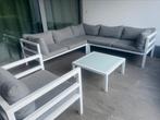 Loungeset, Tuin en Terras, Ophalen, Gebruikt, 6 zitplaatsen, Aluminium