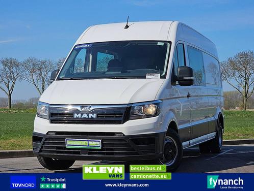MAN TGE 5.180 L4H3 Dubbel Cabine !, Auto's, Bestelwagens en Lichte vracht, Bedrijf, ABS, Airconditioning, Cruise Control, Navigatiesysteem