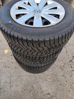 Volkswagen 215 60 16 winterbanden en velgen, Auto-onderdelen, Banden en Velgen, Ophalen, 16 inch, Banden en Velgen, Winterbanden