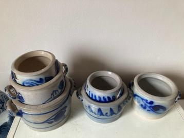 Six pots anciens en marqueterie de Cologne, Enlèvement