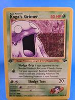 Koga's Grimer 78/132 - Gym Challenge (1st edition), Hobby en Vrije tijd, Verzamelkaartspellen | Pokémon, Verzenden, Zo goed als nieuw