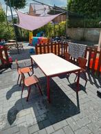 Peuter tafel en 4 stoeltjes, Ophalen, Gebruikt