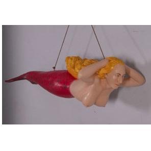 Mermaid 119 cm - zeemeermin beeld, Verzamelen, Beelden en Beeldjes, Nieuw, Ophalen