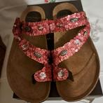 Maliparmi aanstekers(slippers)leder met pailletten Nieuw, Ophalen of Verzenden, Nieuw, Slippers
