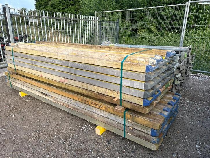 Doka H20 top drager onderslagen 4.15/4.40/6.50/6.70M, Doe-het-zelf en Bouw, Hout en Planken, Gebruikt, Overige typen, Overige houtsoorten