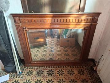 Miroir encadrement bois  beschikbaar voor biedingen