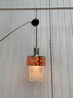 Raak Space Age vintage hanglamp, Glas, Gebruikt