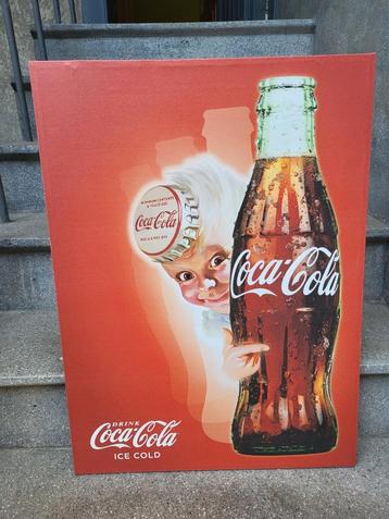 Coca Cola op doek beschikbaar voor biedingen