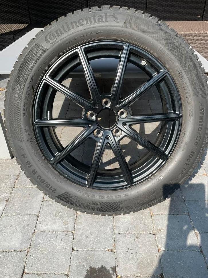 Originele velgen + winterbanden Mercedes EQA en EQB, Auto-onderdelen, Banden en Velgen, Velg(en), Winterbanden, Ophalen