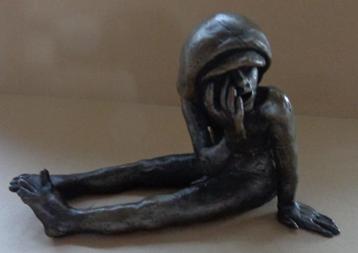 LEO NELEN / PAGADDER / SCULPTUUR BRONS / H= 16cm beschikbaar voor biedingen