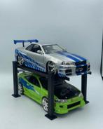 Car lift 1:24 schaal, Hobby en Vrije tijd, Ophalen of Verzenden, Zo goed als nieuw, Auto