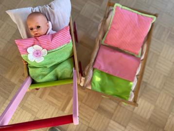 Poppenwagen & bedje beschikbaar voor biedingen