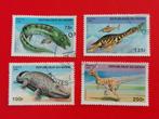 Bénin 1996 - animaux préhistoriques, Affranchi, Enlèvement ou Envoi