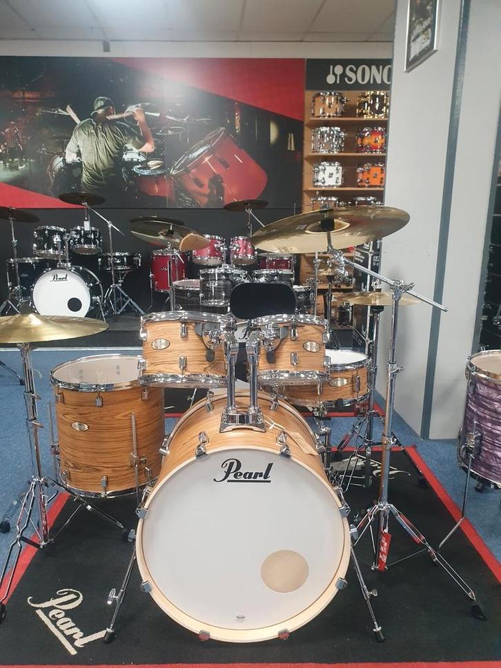 Pearl Decade Maple: super promotie! Met cymbalen!, Musique & Instruments, Batteries & Percussions, Neuf, Pearl, Enlèvement ou Envoi