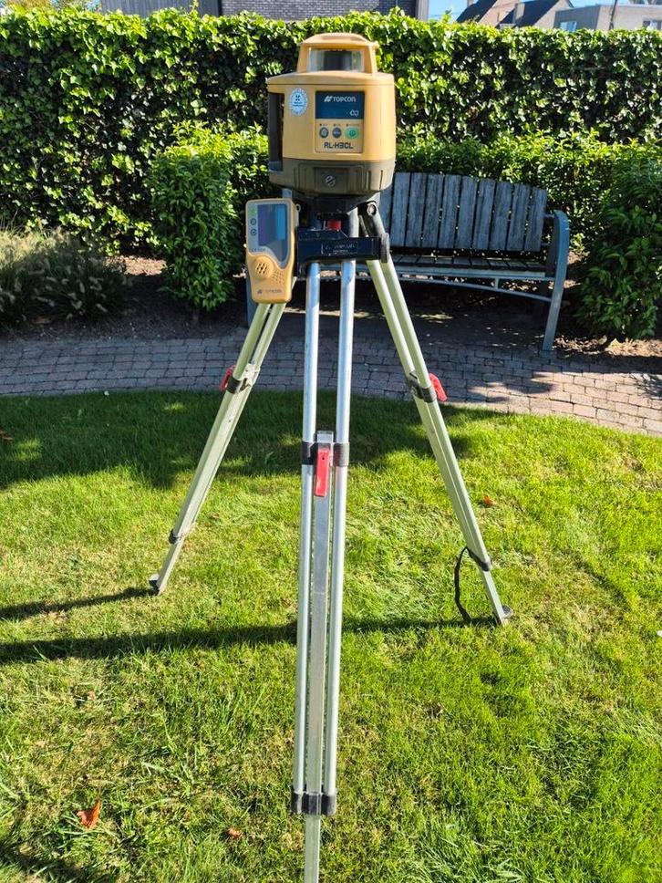 Topcon RL-H3C Rotatielaser met ontvanger,, Doe-het-zelf en Bouw, Meetapparatuur, Zo goed als nieuw, Licht, Ophalen
