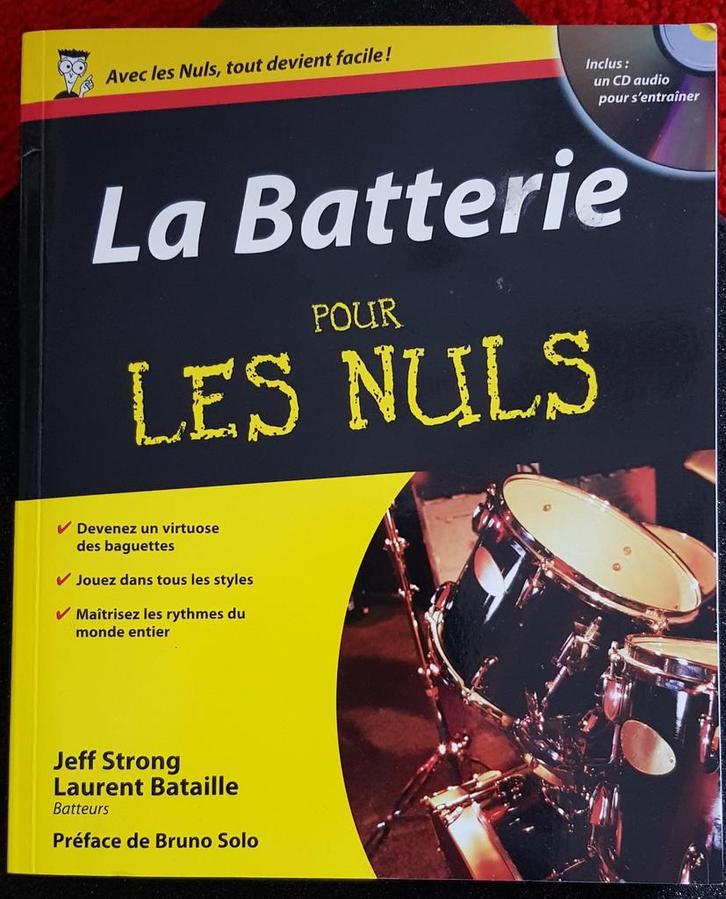 LA BATTERIE POUR LES NULS, Boeken, Muziek, Nieuw, Instrument, Ophalen of Verzenden