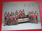 wielerkaart 1989 team chateau d'ax  rominger bugno, Verzenden, Zo goed als nieuw