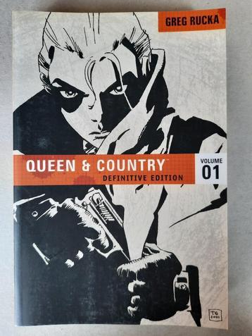 QUEEN & COUNTRY DEFINITIVE EDITION Spionage GN Rucka