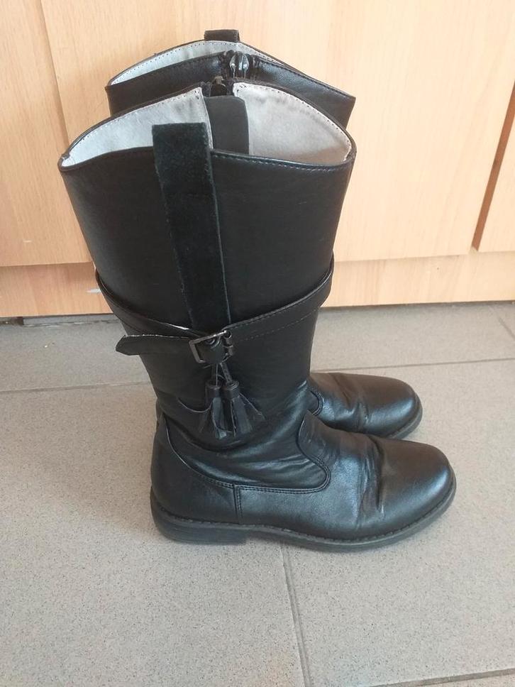 Lederen laarzen maat 34 Dakota, goede staat, Kinderen en Baby's, Kinderkleding | Schoenen en Sokken, Gebruikt, Laarzen, Meisje