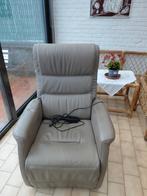 Electrische relaxzetel Recor Stanford, Huis en Inrichting, Ophalen, Zo goed als nieuw, Leer