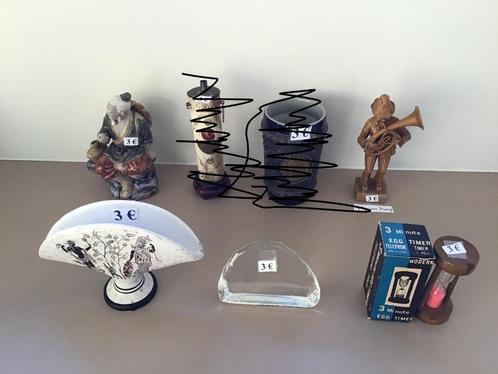 7 verschillende items aan slechts 3 euro per stuk, Antiek en Kunst, Curiosa en Brocante, Ophalen of Verzenden