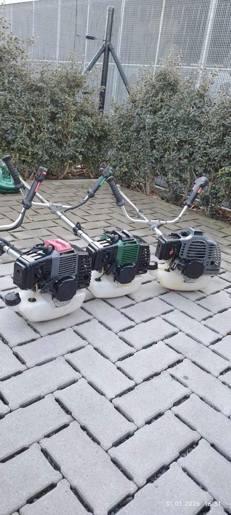 Nieuwe bosmaaier 3-delig, Tuin en Terras, Gaas en Draad, Ophalen of Verzenden