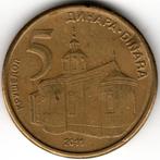 Servië : 5 Dinara 2011  KM#56  Ref 14806, Postzegels en Munten, Munten | Europa | Niet-Euromunten, Ophalen of Verzenden, Losse munt