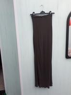 Rok heel mooie lange bruin-grijze rok merk Wax taille S, Ophalen, Bruin