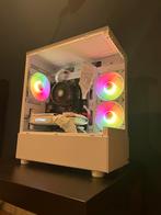 Witte Game Pc | RTX 3060ti (betere 4060), Computers en Software, Zo goed als nieuw, Gaming, SSD, Met videokaart